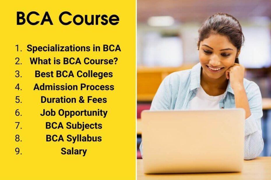 BCA Course and Specialisations: The Ultimate Guide